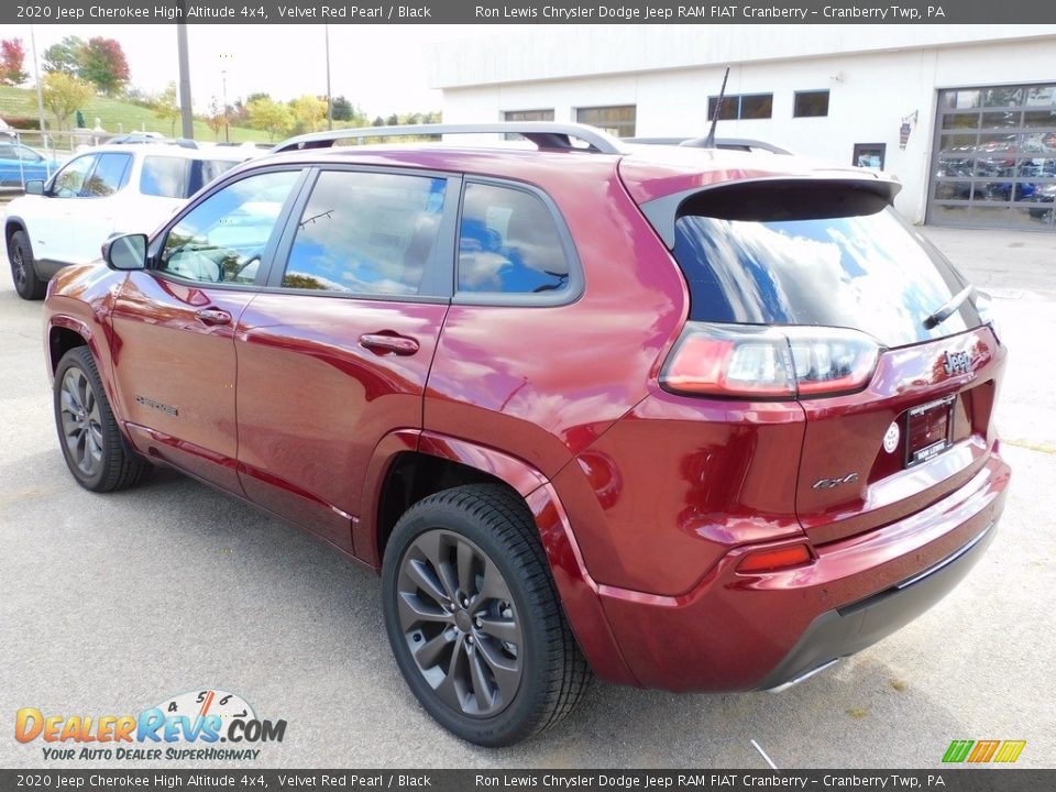 2020 Jeep Cherokee High Altitude 4x4 Velvet Red Pearl / Black Photo #8