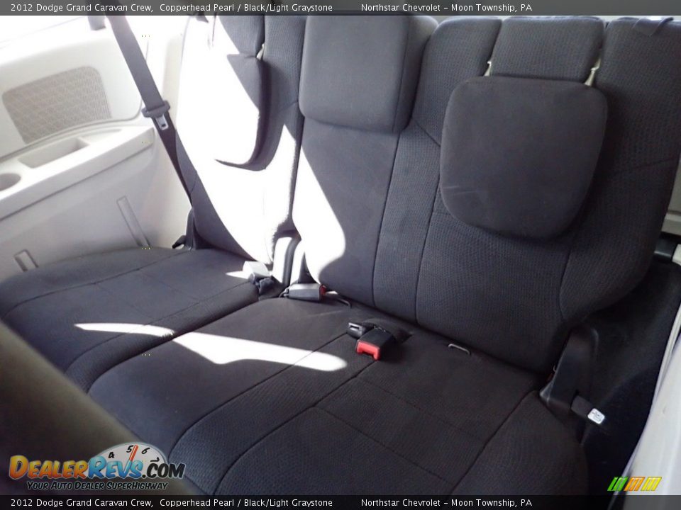 2012 Dodge Grand Caravan Crew Copperhead Pearl / Black/Light Graystone Photo #10