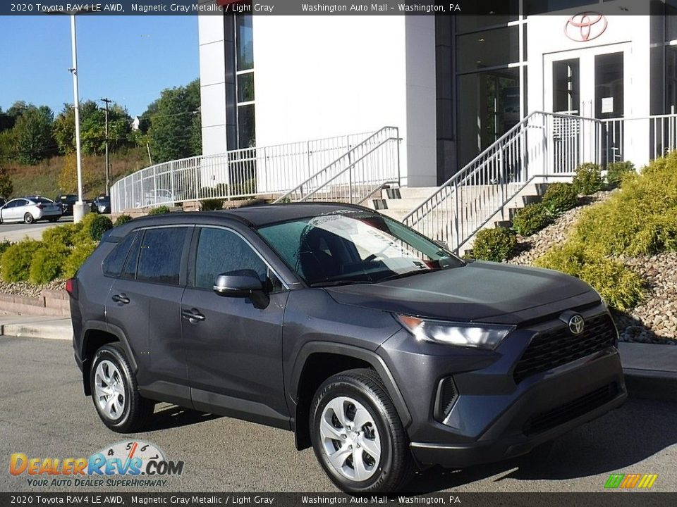2020 Toyota RAV4 LE AWD Magnetic Gray Metallic / Light Gray Photo #1