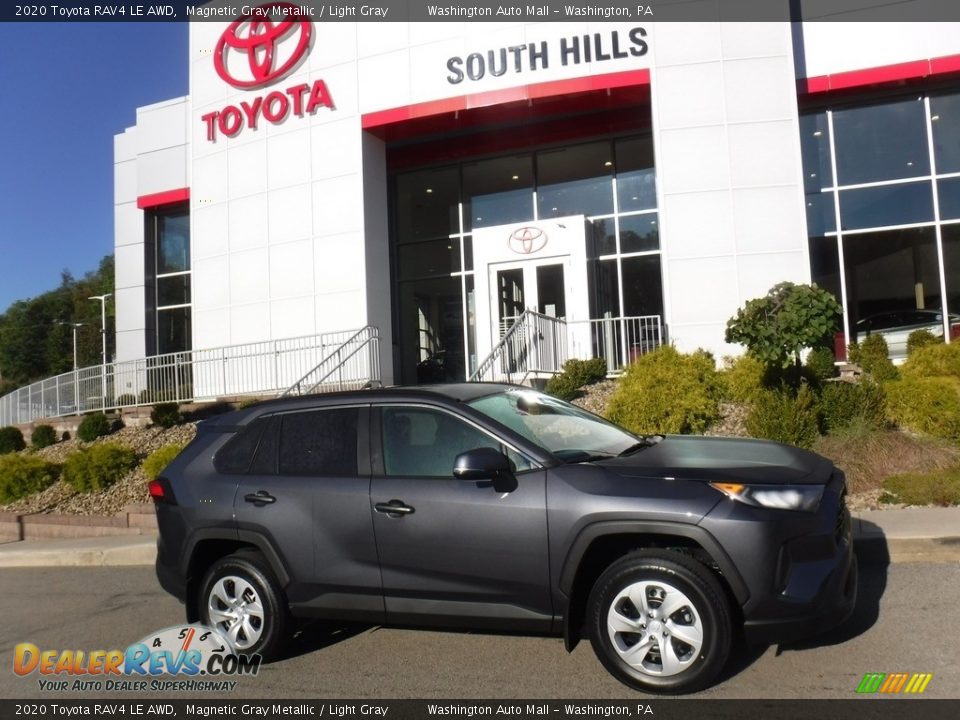 2020 Toyota RAV4 LE AWD Magnetic Gray Metallic / Light Gray Photo #2
