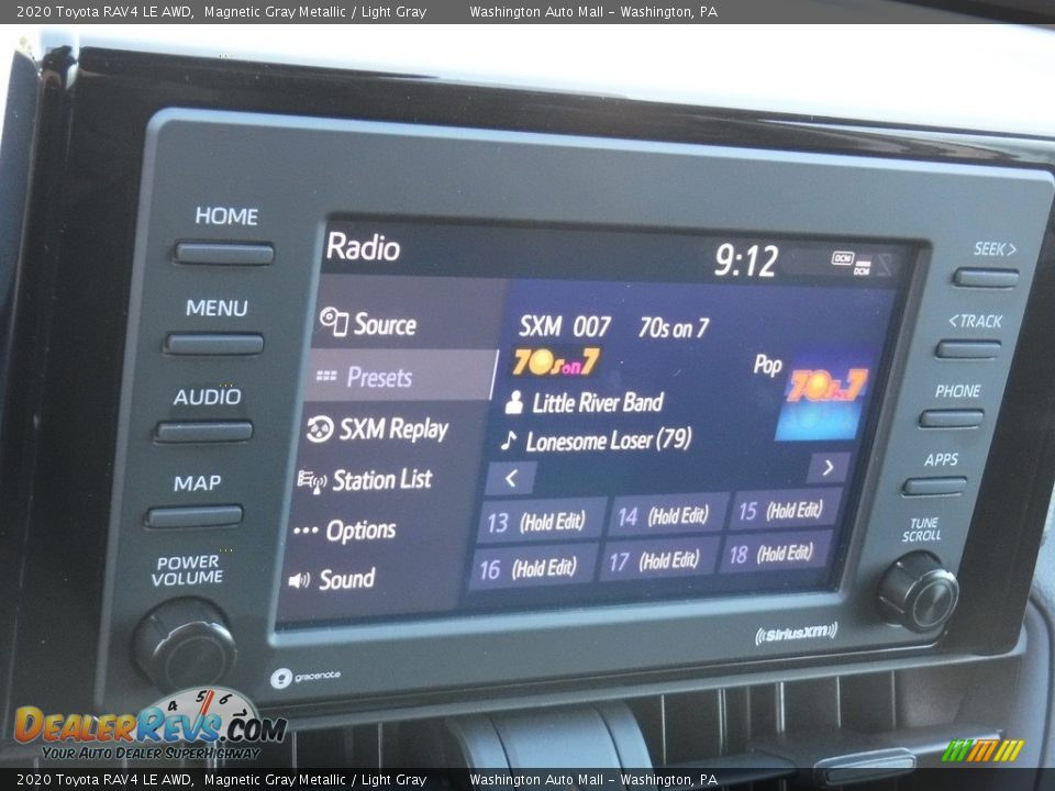 2020 Toyota RAV4 LE AWD Magnetic Gray Metallic / Light Gray Photo #4