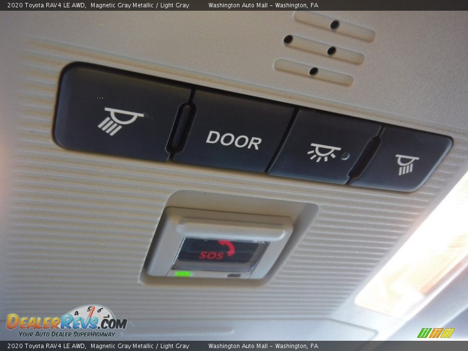 2020 Toyota RAV4 LE AWD Magnetic Gray Metallic / Light Gray Photo #6