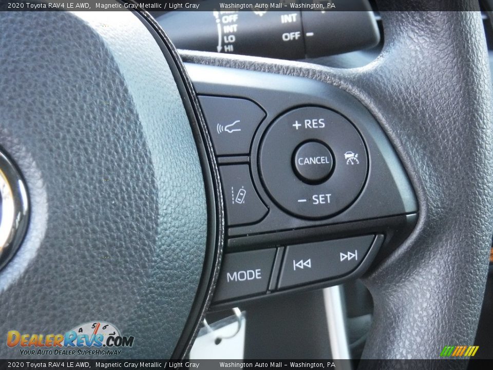 2020 Toyota RAV4 LE AWD Magnetic Gray Metallic / Light Gray Photo #8