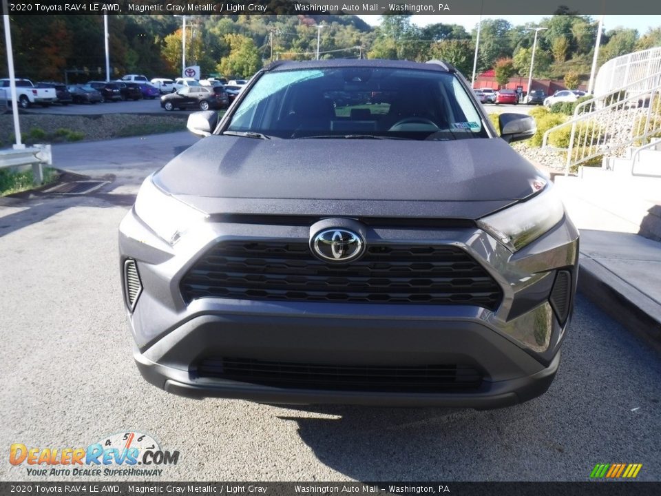 2020 Toyota RAV4 LE AWD Magnetic Gray Metallic / Light Gray Photo #10