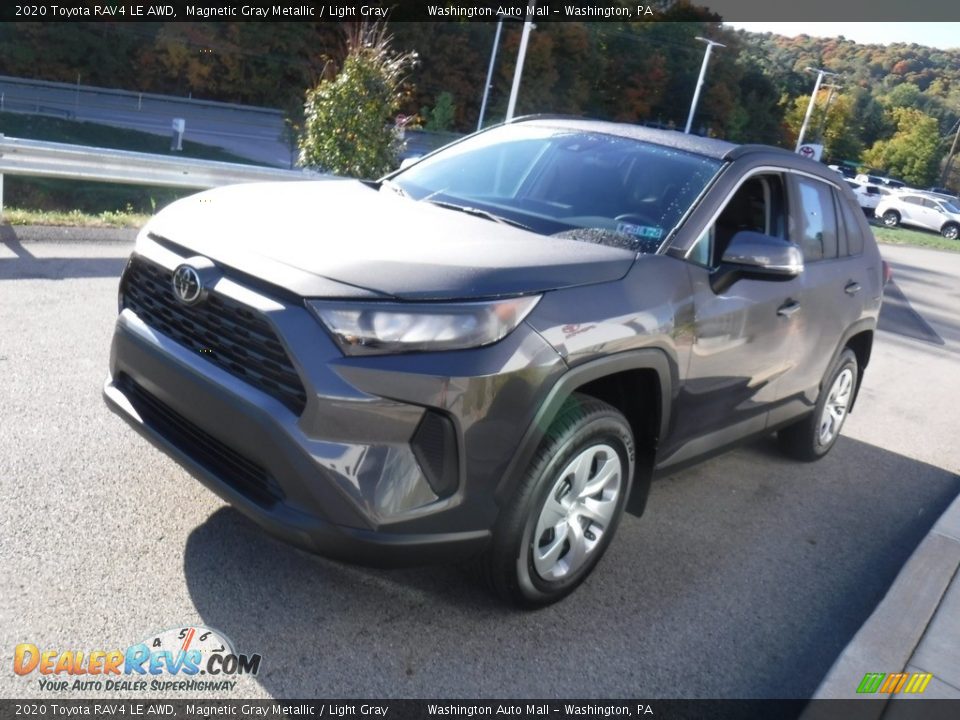 2020 Toyota RAV4 LE AWD Magnetic Gray Metallic / Light Gray Photo #11