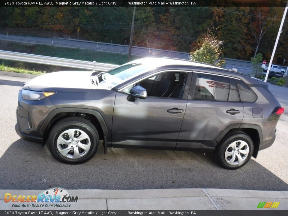 2020 Toyota RAV4 LE AWD Magnetic Gray Metallic / Light Gray Photo #12