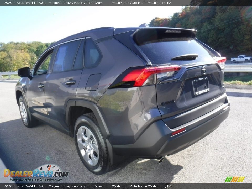 2020 Toyota RAV4 LE AWD Magnetic Gray Metallic / Light Gray Photo #13