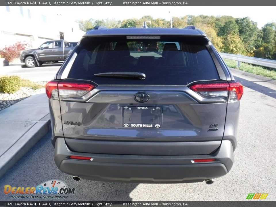 2020 Toyota RAV4 LE AWD Magnetic Gray Metallic / Light Gray Photo #14