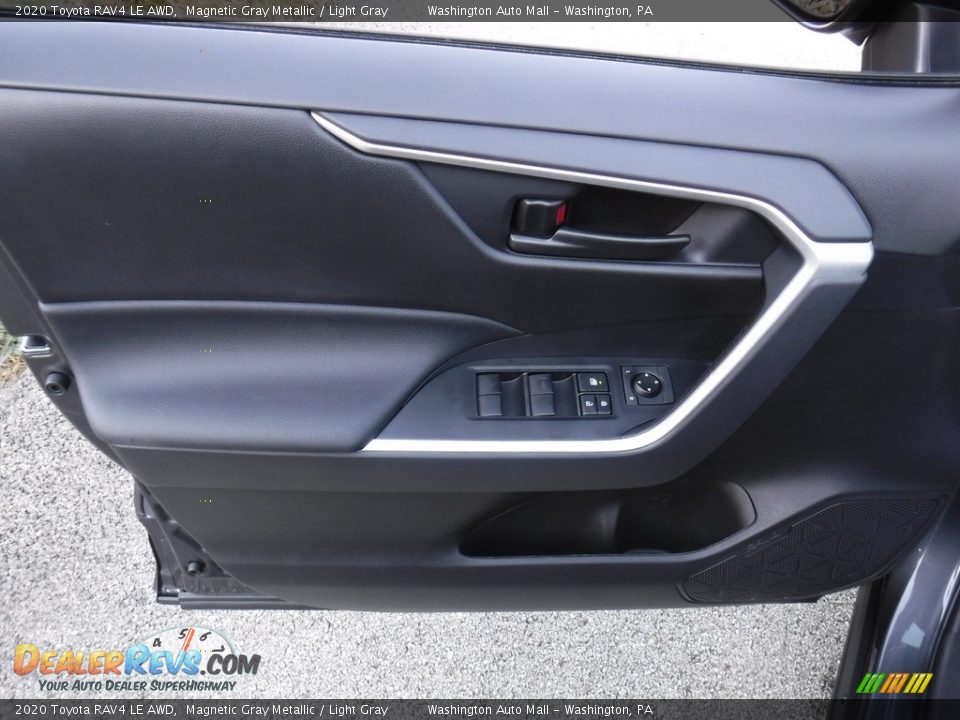 2020 Toyota RAV4 LE AWD Magnetic Gray Metallic / Light Gray Photo #17