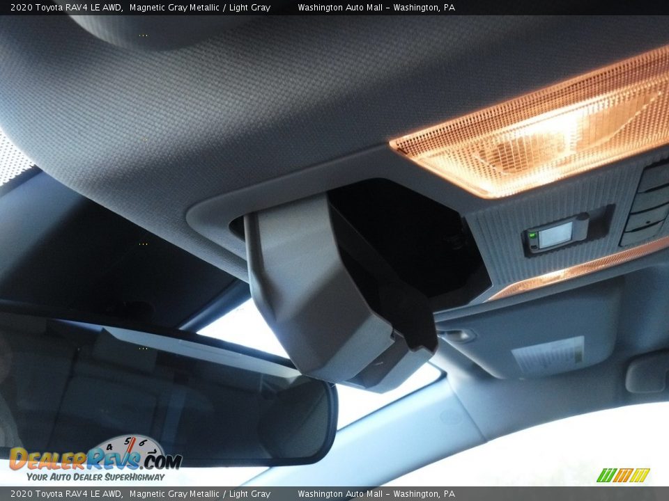 2020 Toyota RAV4 LE AWD Magnetic Gray Metallic / Light Gray Photo #21