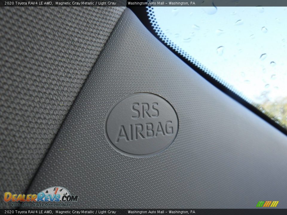 2020 Toyota RAV4 LE AWD Magnetic Gray Metallic / Light Gray Photo #22