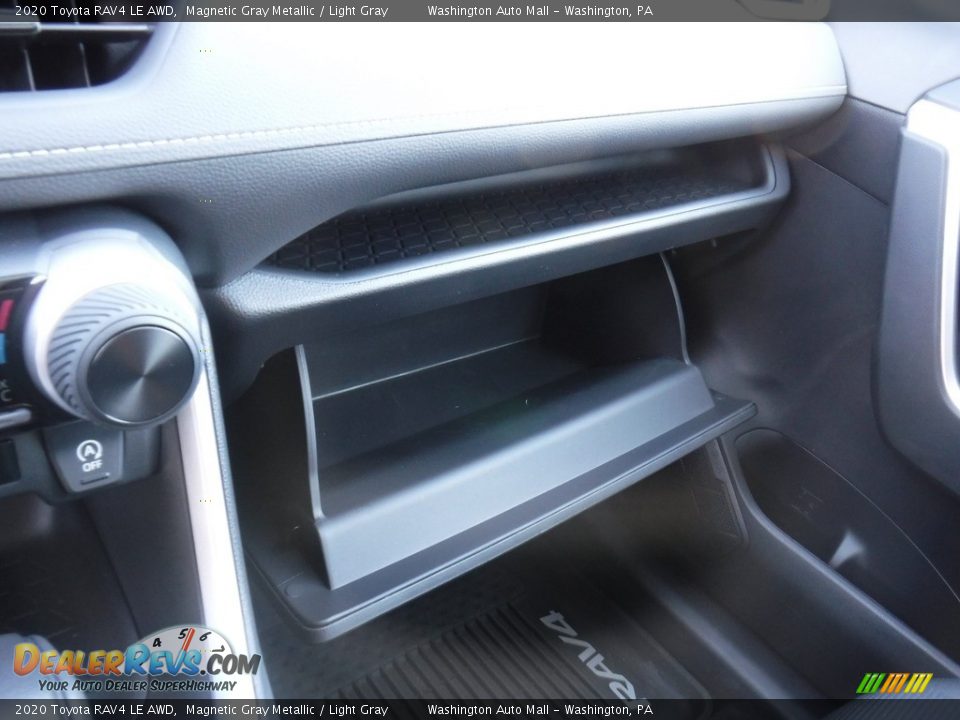 2020 Toyota RAV4 LE AWD Magnetic Gray Metallic / Light Gray Photo #23