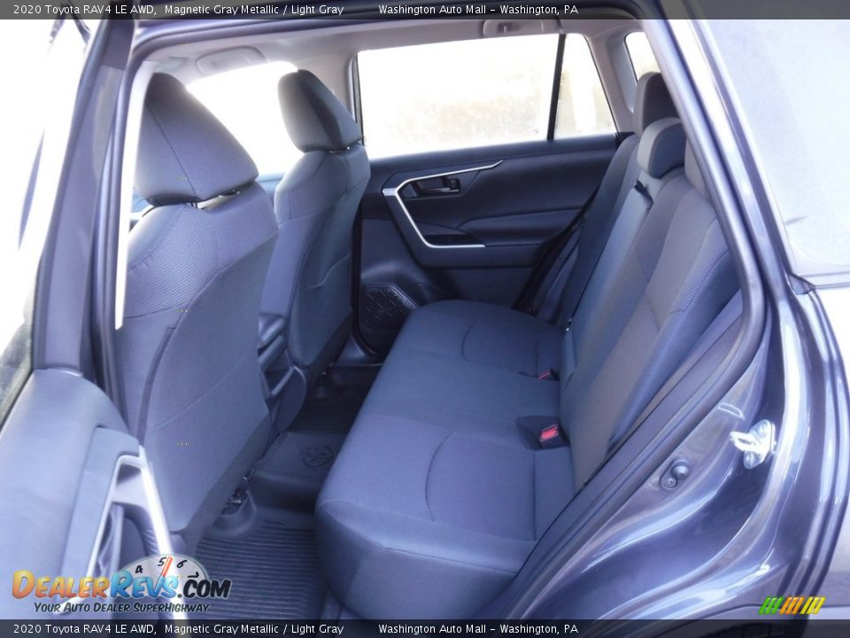 2020 Toyota RAV4 LE AWD Magnetic Gray Metallic / Light Gray Photo #24
