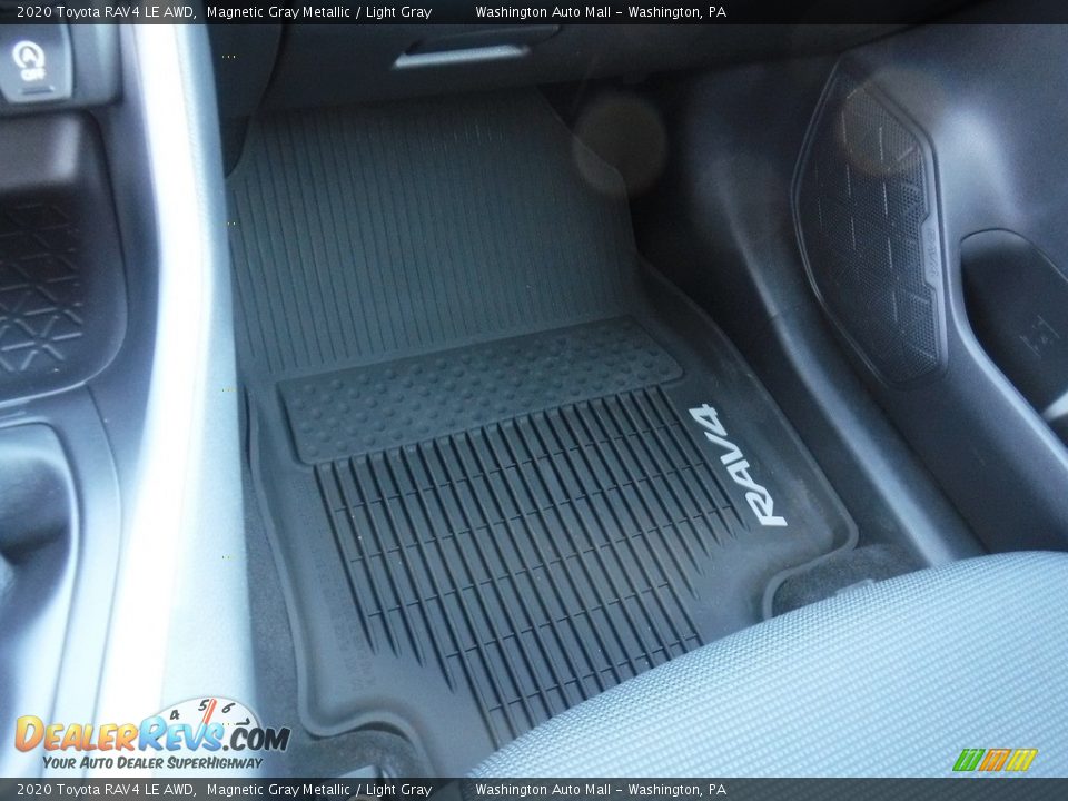 2020 Toyota RAV4 LE AWD Magnetic Gray Metallic / Light Gray Photo #26