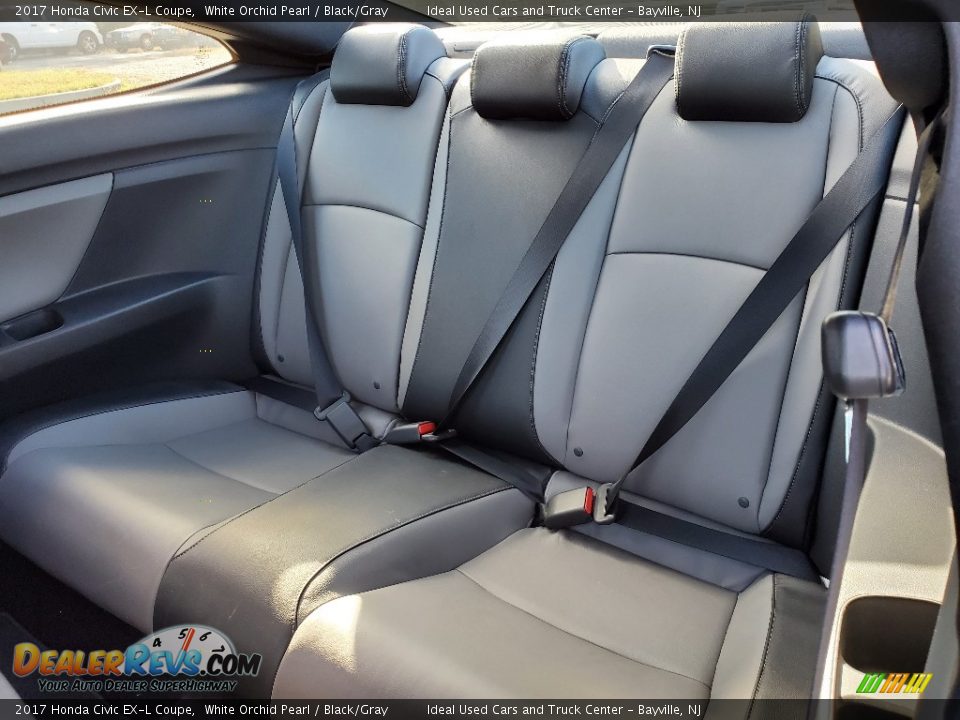 Rear Seat of 2017 Honda Civic EX-L Coupe Photo #21