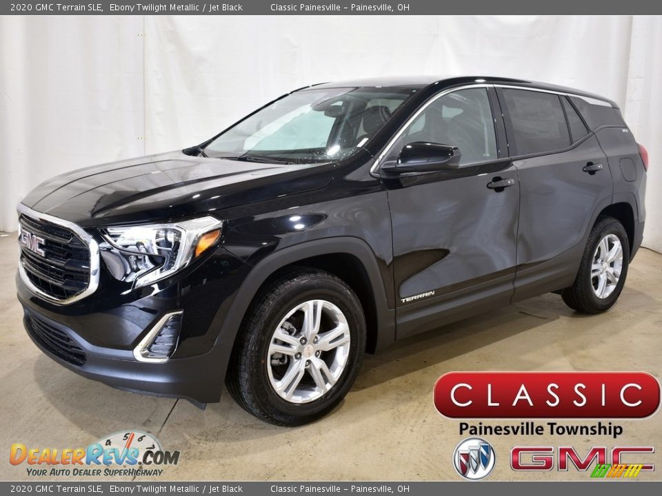 2020 GMC Terrain SLE Ebony Twilight Metallic / Jet Black Photo #1