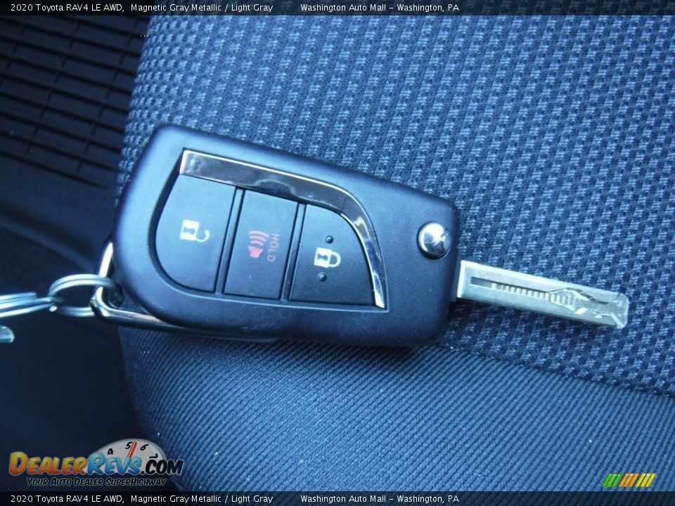 2020 Toyota RAV4 LE AWD Magnetic Gray Metallic / Light Gray Photo #27