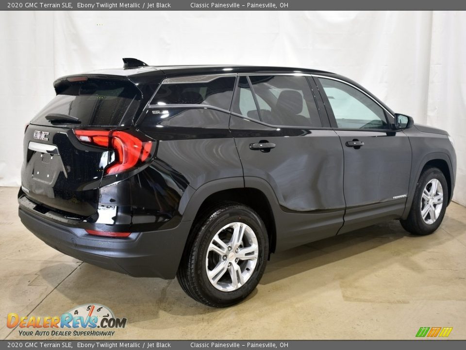 2020 GMC Terrain SLE Ebony Twilight Metallic / Jet Black Photo #2