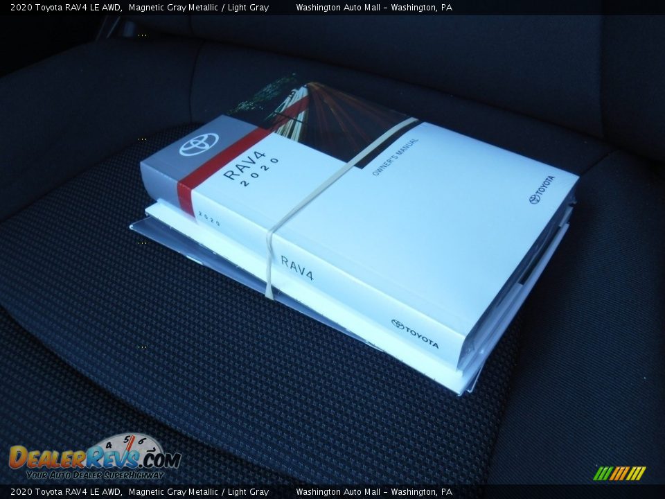2020 Toyota RAV4 LE AWD Magnetic Gray Metallic / Light Gray Photo #28