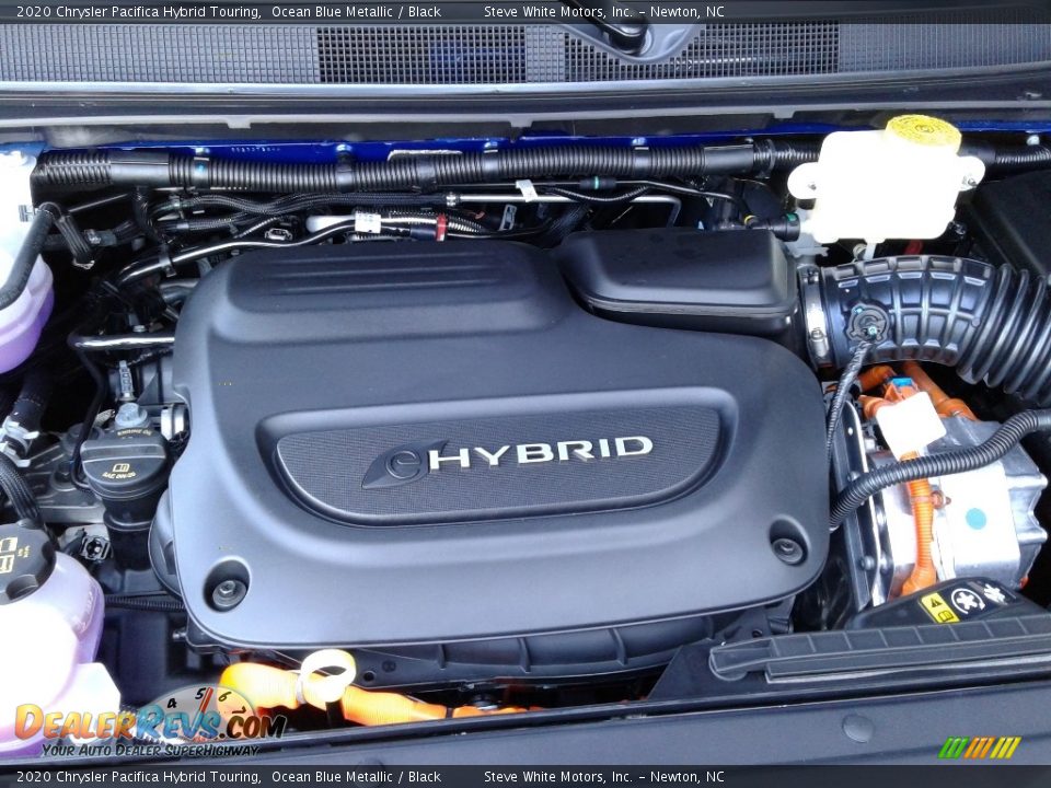 2020 Chrysler Pacifica Hybrid Touring Ocean Blue Metallic / Black Photo #9
