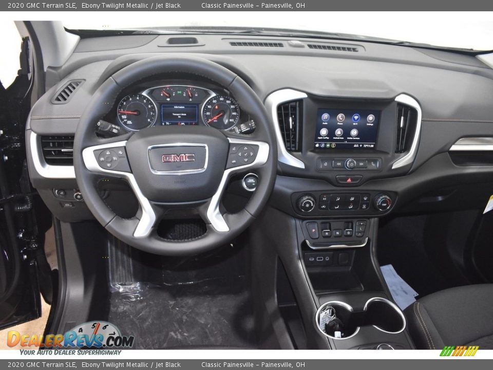 2020 GMC Terrain SLE Ebony Twilight Metallic / Jet Black Photo #8