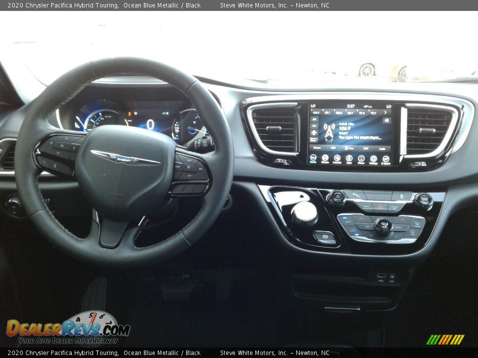 2020 Chrysler Pacifica Hybrid Touring Ocean Blue Metallic / Black Photo #14