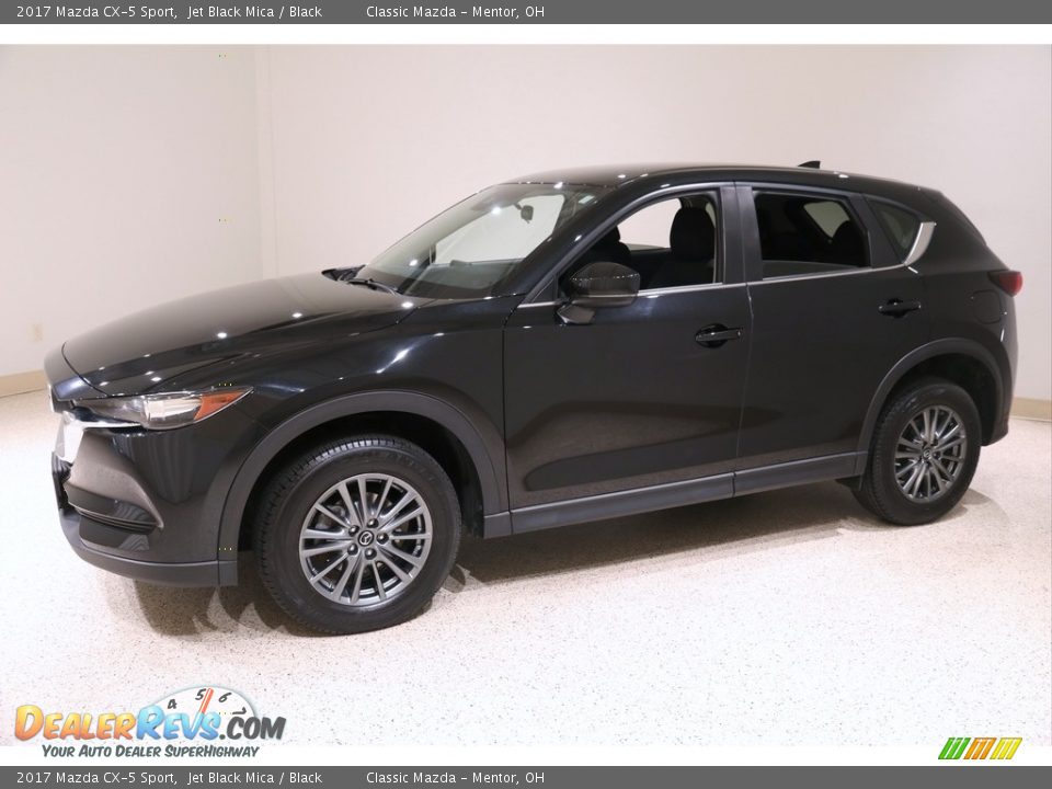 Jet Black Mica 2017 Mazda CX-5 Sport Photo #3