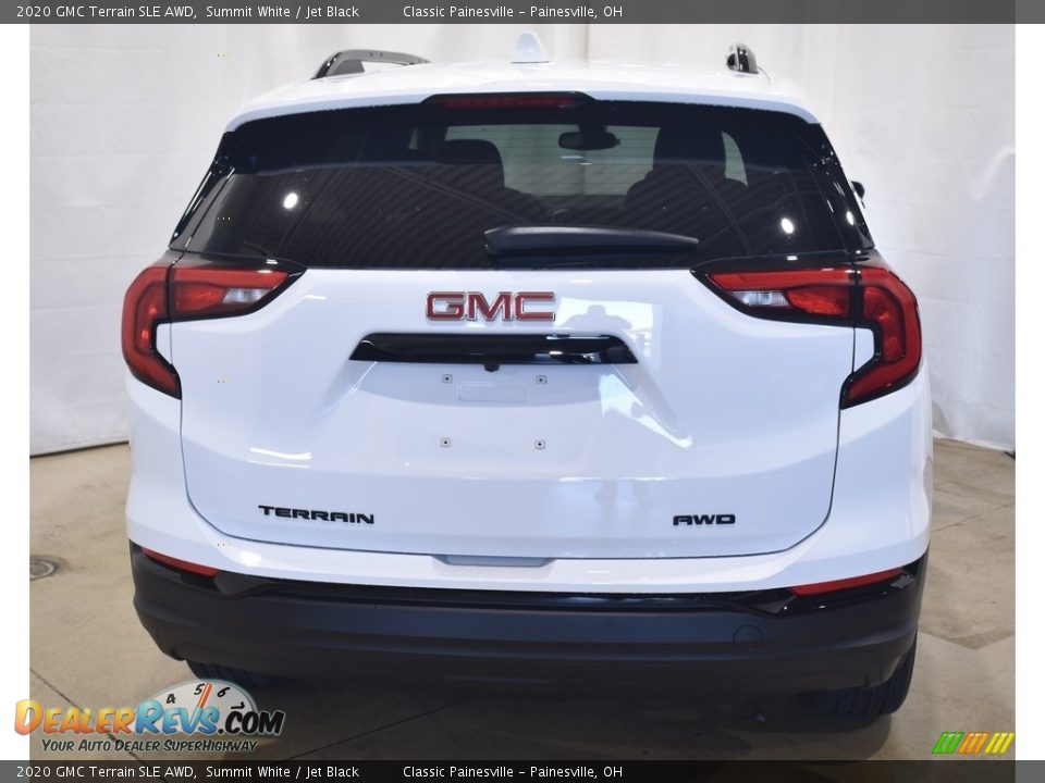 2020 GMC Terrain SLE AWD Summit White / Jet Black Photo #3