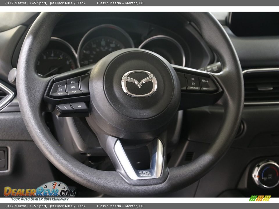 2017 Mazda CX-5 Sport Steering Wheel Photo #7