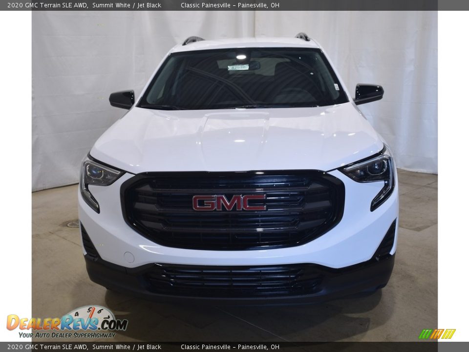 2020 GMC Terrain SLE AWD Summit White / Jet Black Photo #4