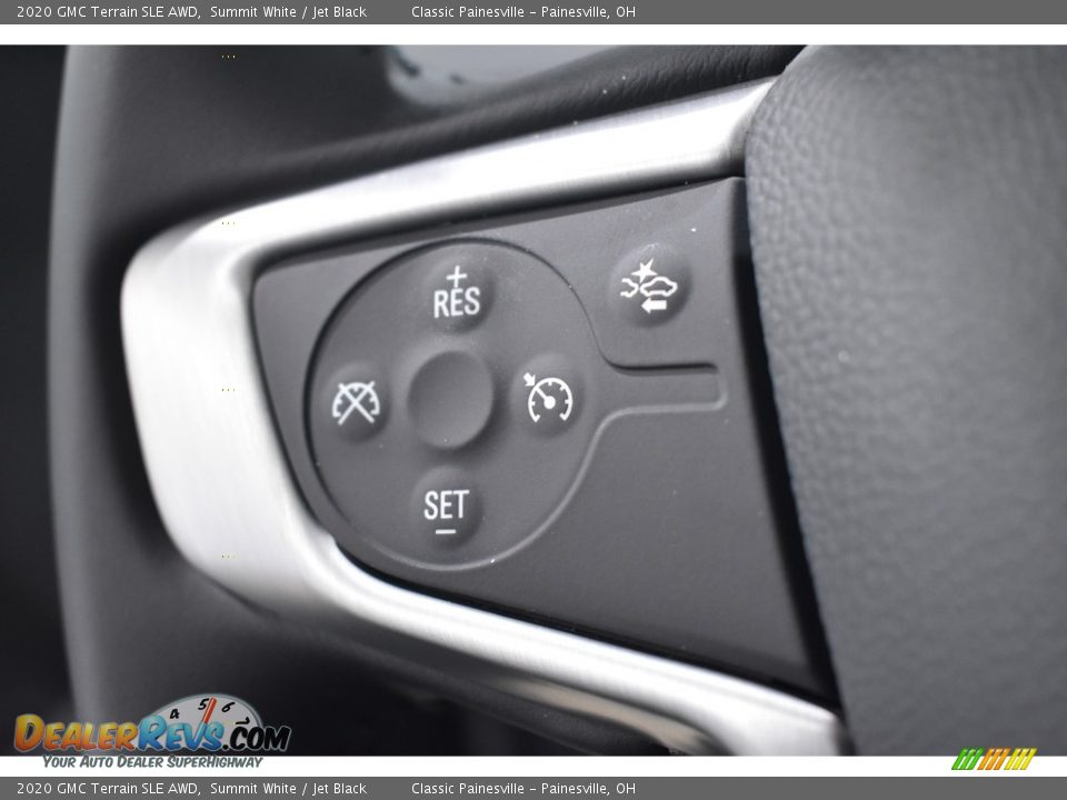 2020 GMC Terrain SLE AWD Summit White / Jet Black Photo #9