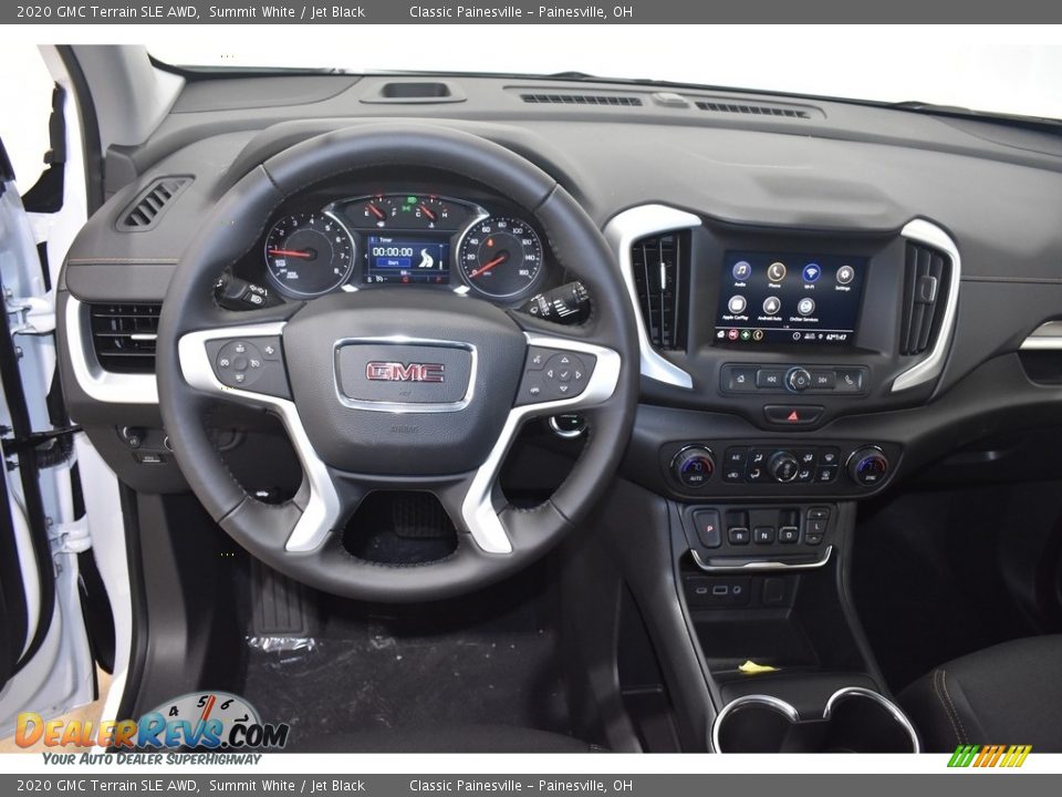 2020 GMC Terrain SLE AWD Summit White / Jet Black Photo #11