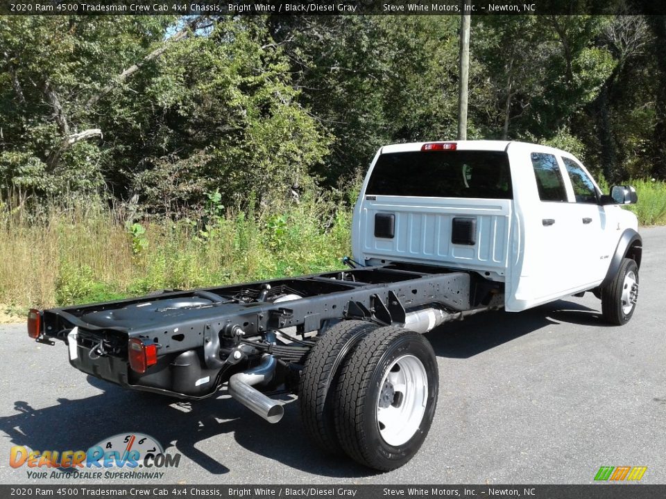 2020 Ram 4500 Tradesman Crew Cab 4x4 Chassis Bright White / Black/Diesel Gray Photo #6