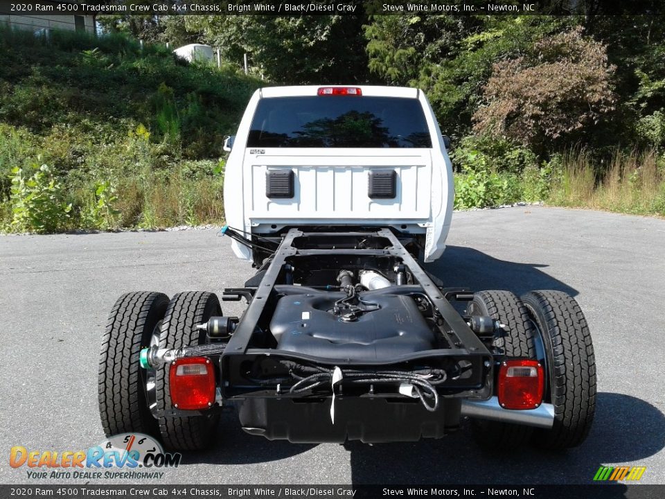 2020 Ram 4500 Tradesman Crew Cab 4x4 Chassis Bright White / Black/Diesel Gray Photo #7