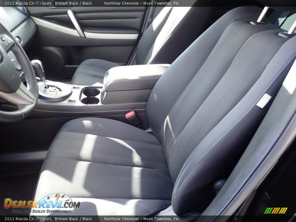 2011 Mazda CX-7 i Sport Brilliant Black / Black Photo #8