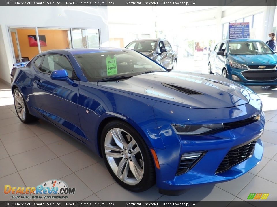 Hyper Blue Metallic 2016 Chevrolet Camaro SS Coupe Photo #14