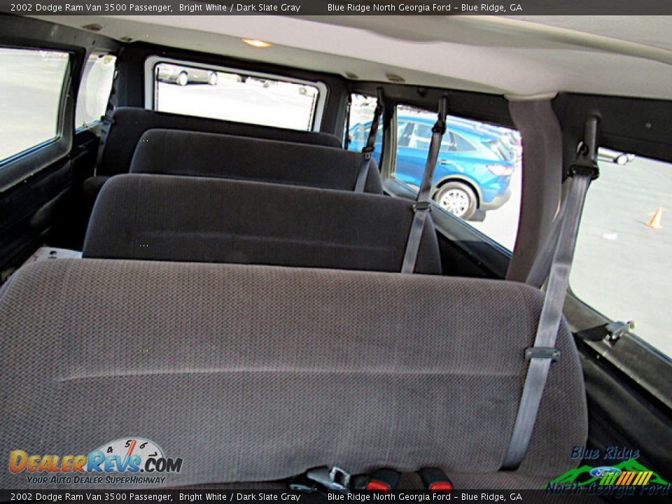 2002 Dodge Ram Van 3500 Passenger Bright White / Dark Slate Gray Photo #16