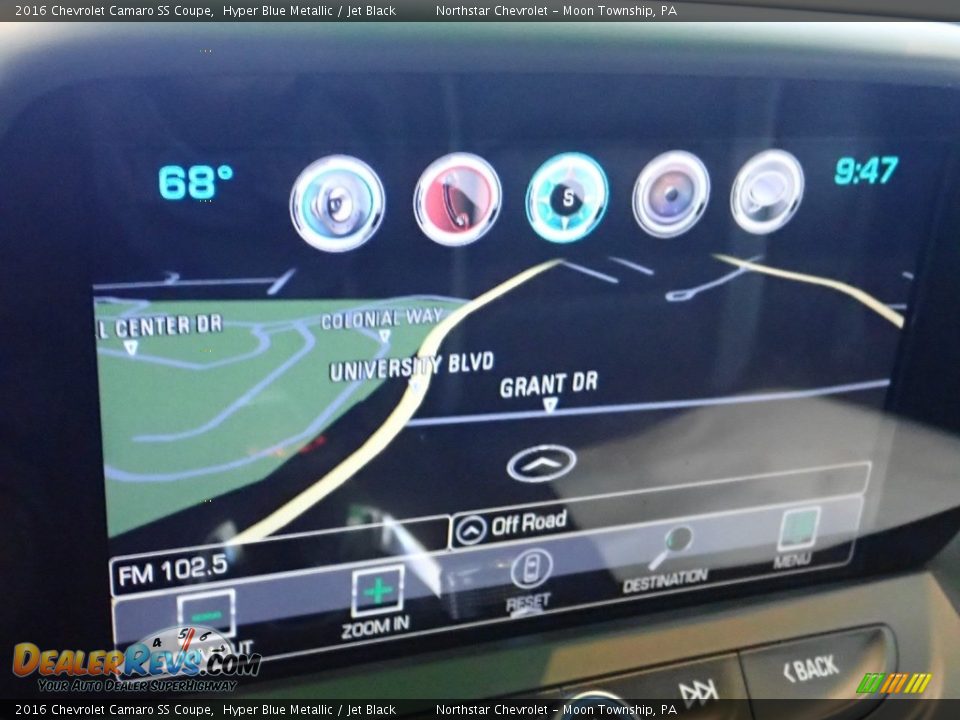 Navigation of 2016 Chevrolet Camaro SS Coupe Photo #27