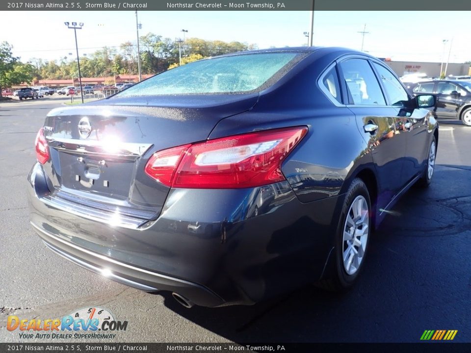 2017 Nissan Altima 2.5 S Storm Blue / Charcoal Photo #8