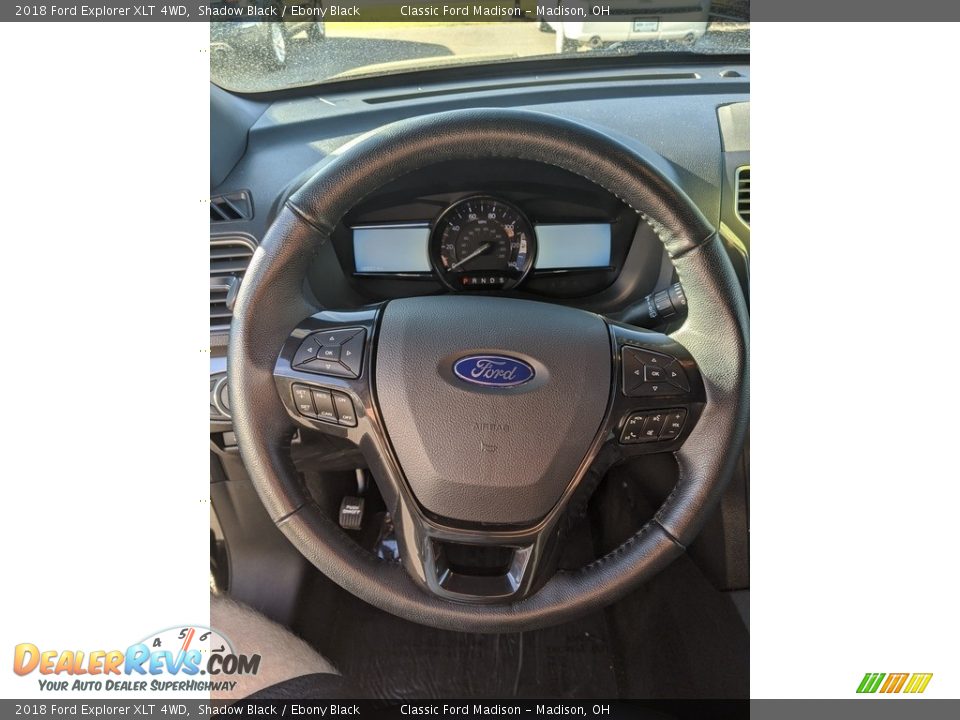 2018 Ford Explorer XLT 4WD Shadow Black / Ebony Black Photo #9