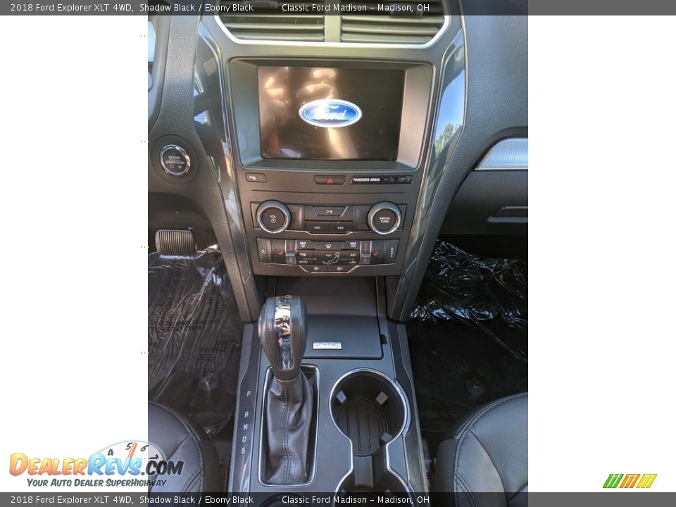 2018 Ford Explorer XLT 4WD Shadow Black / Ebony Black Photo #10