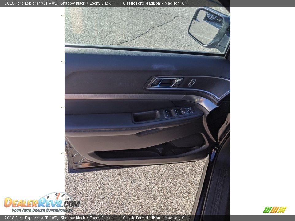 2018 Ford Explorer XLT 4WD Shadow Black / Ebony Black Photo #12