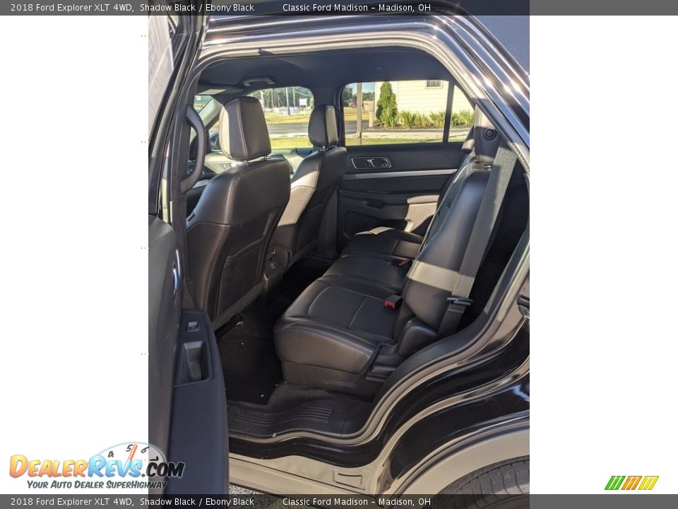 2018 Ford Explorer XLT 4WD Shadow Black / Ebony Black Photo #13