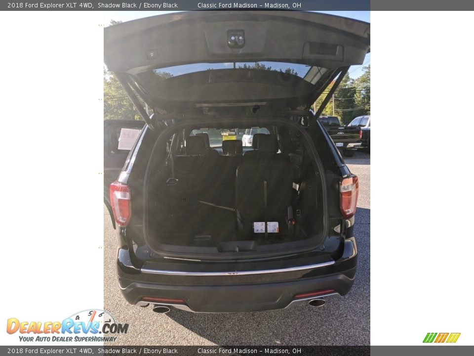 2018 Ford Explorer XLT 4WD Shadow Black / Ebony Black Photo #14