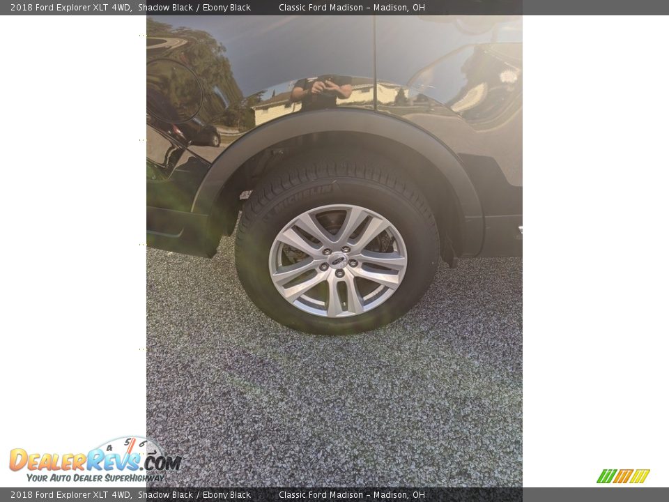 2018 Ford Explorer XLT 4WD Shadow Black / Ebony Black Photo #15