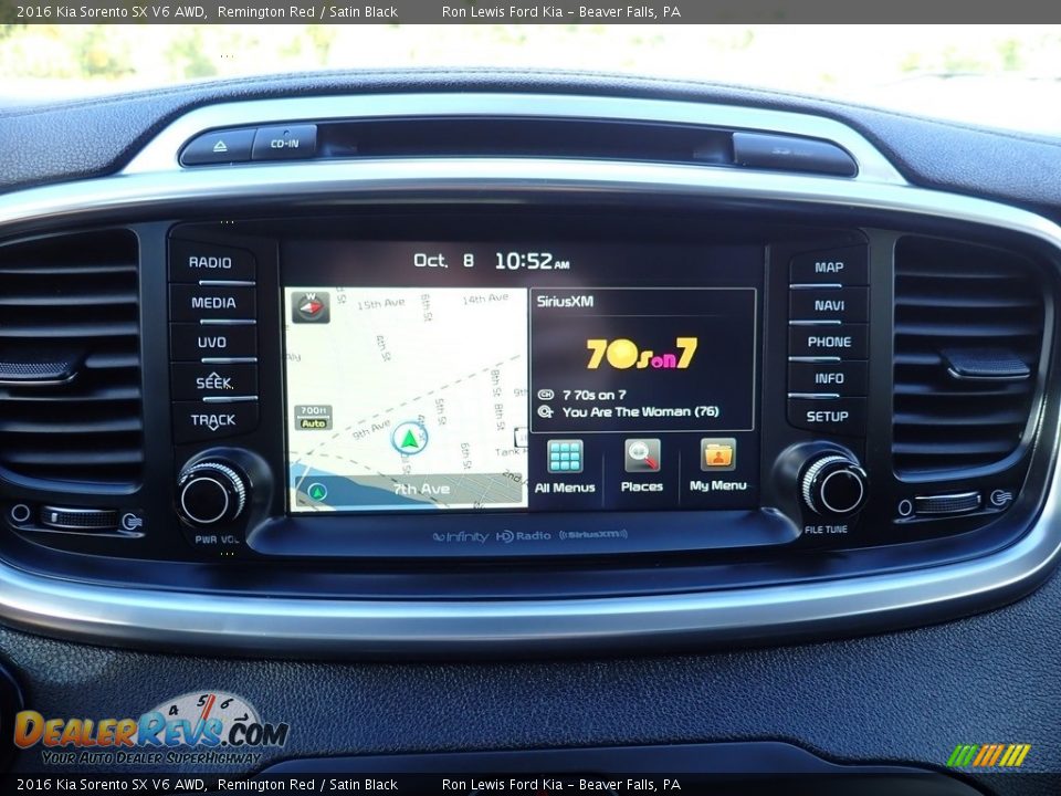 Controls of 2016 Kia Sorento SX V6 AWD Photo #15