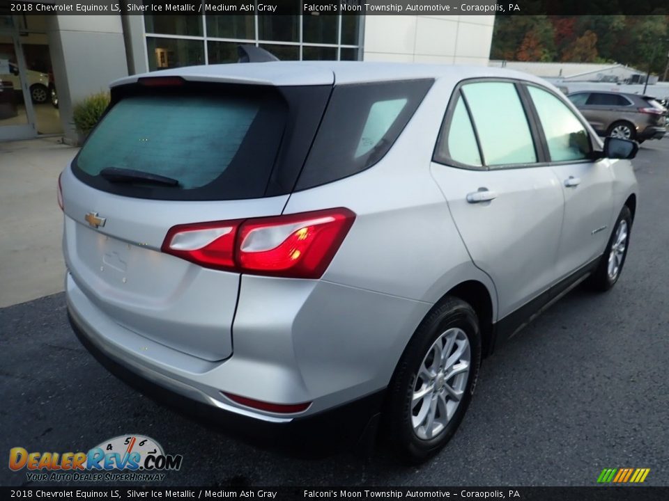 2018 Chevrolet Equinox LS Silver Ice Metallic / Medium Ash Gray Photo #2