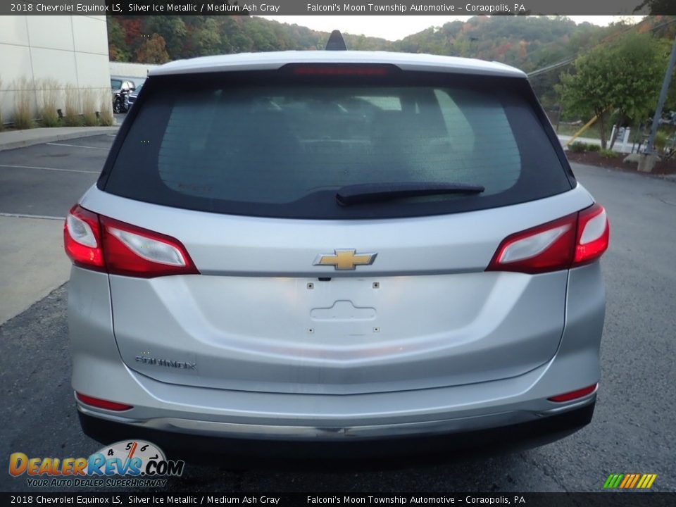 2018 Chevrolet Equinox LS Silver Ice Metallic / Medium Ash Gray Photo #3