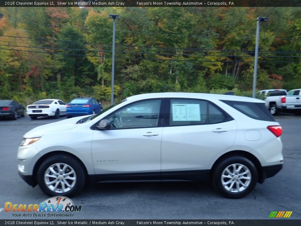 2018 Chevrolet Equinox LS Silver Ice Metallic / Medium Ash Gray Photo #6