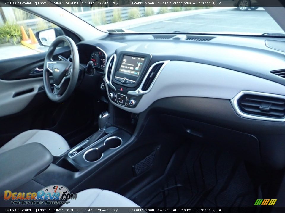 2018 Chevrolet Equinox LS Silver Ice Metallic / Medium Ash Gray Photo #12